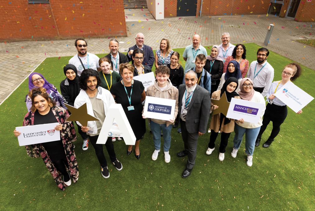 Blackburn College bucks the national trend with outstanding ALevel and vocational results