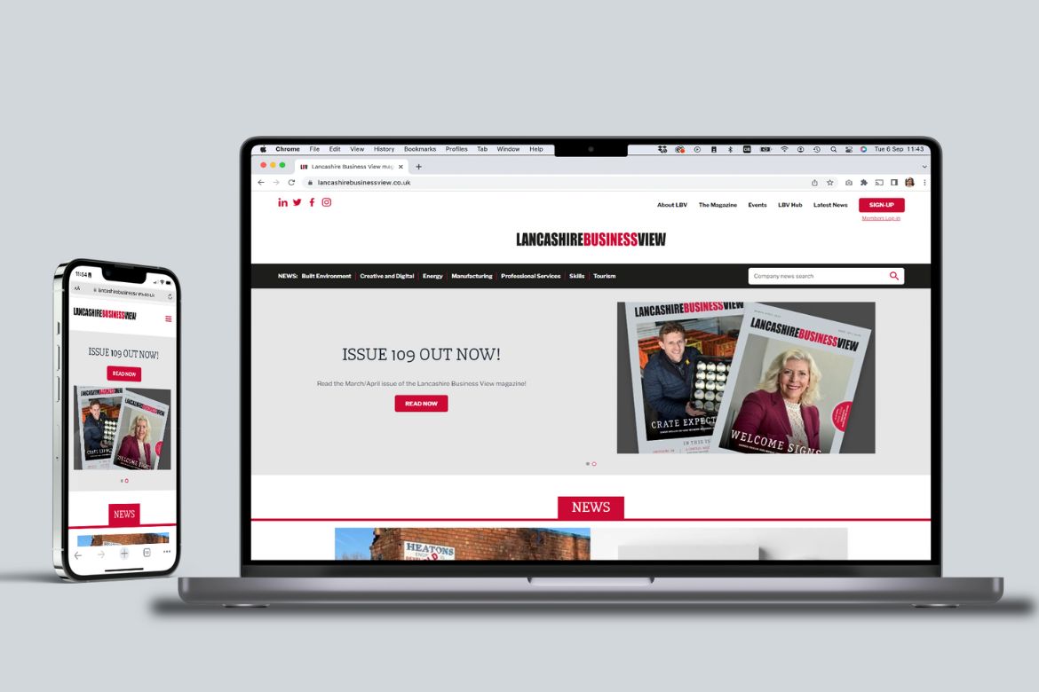 Lancashire Business View Website Launch