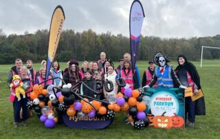 NLTG enjoyed a "fa-boo-lous" morning at the Hyndburn parkrun
