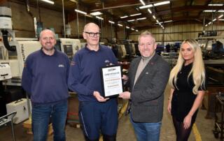 Dobson and Beaumont Bronze Patron of Blackburn & Darwen Youth Zone.