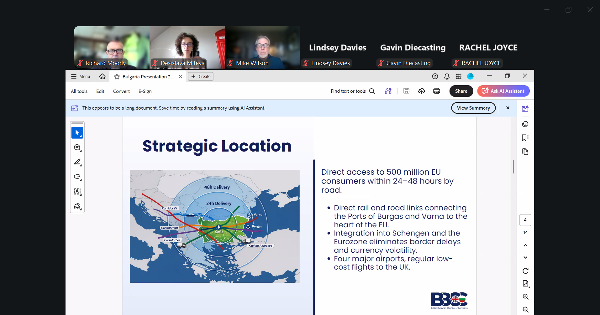 UK Businesses Explore New Export Opportunities in Bulgaria